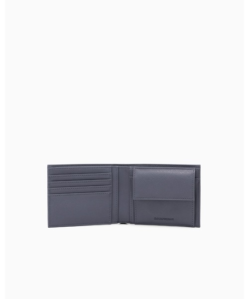 EMPORIO ARMANI(エンポリオアルマーニ)の「【エンポリオ アルマーニ】ASV コインポケットウォレット イーグルプレート付き(財布・メンズ・ブラック系その他・FREE)」の14枚目の写真