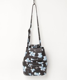 『TRAVAS TOKYO/トラバス トーキョー』総柄くまプリント バックパック 地雷系 TRAVAS TOKYO/トラバス トーキョー くま総柄バッグ