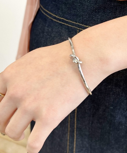 Jouete ゴールド ノットデザイン バングル BANGLE（バングル） ｜ Jouete | ジュエッテ 公式サイト