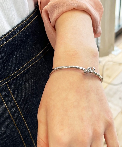 グロッセ ゴールド 編み込みデザイン バングル グロッセ ゴールド