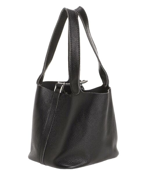 ELENDEEK（エレンディーク）の「ミニトートレザーバッグ（ハンドバッグ・レディース・オフホワイト/ベージュ/ブラック・FREE）」の5枚目の写真