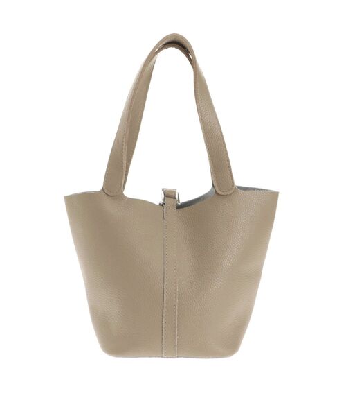 ELENDEEK（エレンディーク）の「ミニトートレザーバッグ（ハンドバッグ・レディース・オフホワイト/ベージュ/ブラック・FREE）」の11枚目の写真