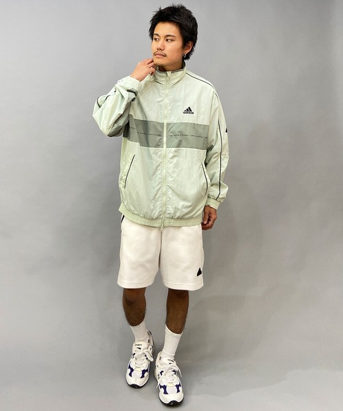 adidas(アディダス)の「adidas/アディダス THREE STRIPES ショーツ/ハーフパンツ/スウェットパンツ ECT64(その他パンツ・メンズ・ブラック/ホワイト・2XL/M/L/XL)」の11枚目の写真