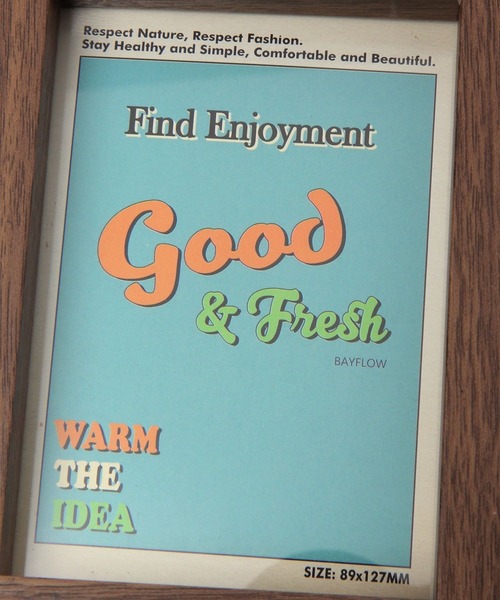 BAYFLOW（ベイフロー）の「BFファミリーフレーム4（フォトフレーム・レディース・ブラウン・0）」の12枚目の写真