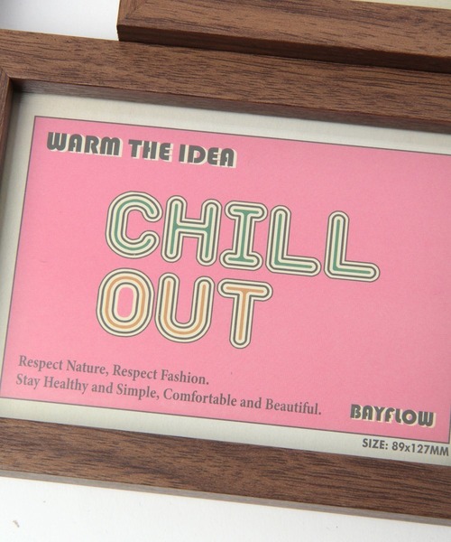 BAYFLOW（ベイフロー）の「BFファミリーフレーム4（フォトフレーム・レディース・ブラウン・0）」の4枚目の写真