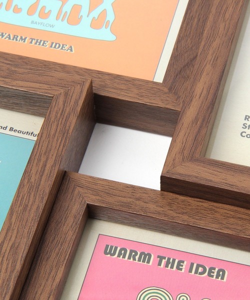 BAYFLOW（ベイフロー）の「BFファミリーフレーム4（フォトフレーム・レディース・ブラウン・0）」の8枚目の写真