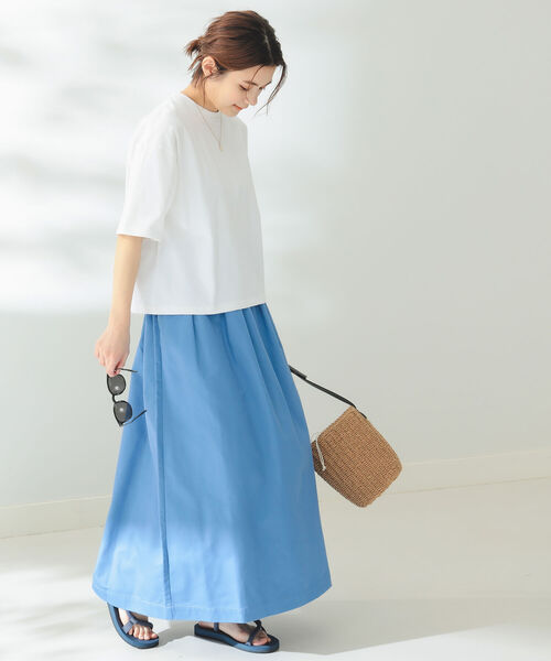 B:MING by BEAMS(ビーミングバイビームス)の「B:MING by BEAMS / トルコ コットン ベーシック Tシャツ(Tシャツ/カットソー・レディース・ブラック/オフホワイト/ライトイエロー系/ラベンダー・FREE)」の15枚目の写真