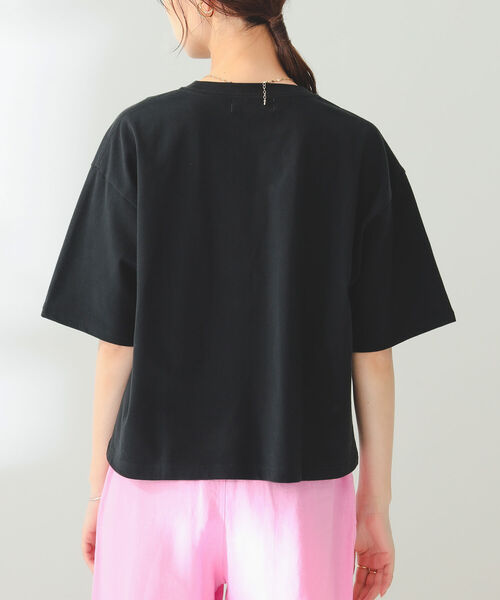 B:MING by BEAMS(ビーミングバイビームス)の「B:MING by BEAMS / トルコ コットン ベーシック Tシャツ(Tシャツ/カットソー・レディース・ブラック/オフホワイト/ライトイエロー系/ラベンダー・FREE)」の8枚目の写真