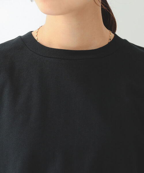 B:MING by BEAMS(ビーミングバイビームス)の「B:MING by BEAMS / トルコ コットン ベーシック Tシャツ(Tシャツ/カットソー・レディース・ブラック/オフホワイト/ライトイエロー系/ラベンダー・FREE)」の6枚目の写真