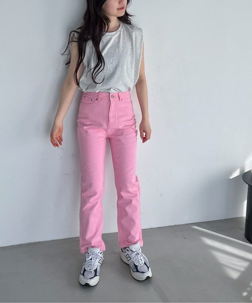 feepur(フェピュール)の「ショルダータックタンクトップ(タンクトップ・レディース・ブラック/オフホワイト/ブラウン/オートミール・MEDIUM)」の14枚目の写真