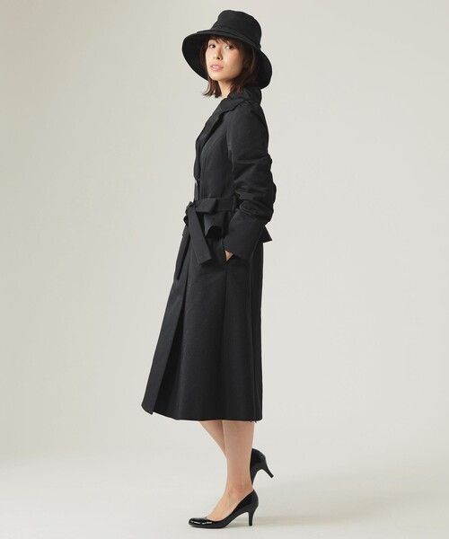 TO BE CHIC（トゥー ビー シック）の「カメリアジャカード ハット（ハット・レディース・ブラック・FREE）」の2枚目の写真