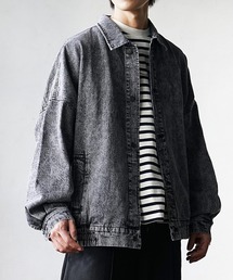 デニムバルーンジャケット 秋服 