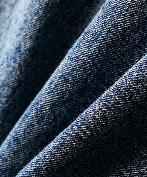 MinoriTY（マイノリティ）の「デニムバルーンジャケット 秋服 （デニムジャケット・メンズ・グレー/サックスブルー・M/L）」の12枚目の写真