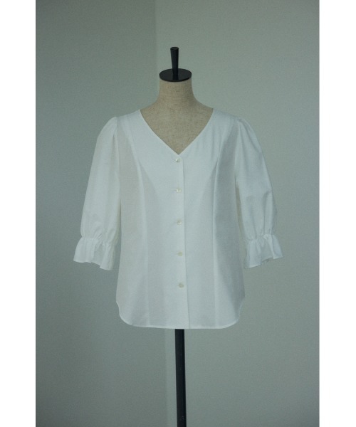 BLACK BY MOUSSY（ブラックバイマウジー）の「gather vneck