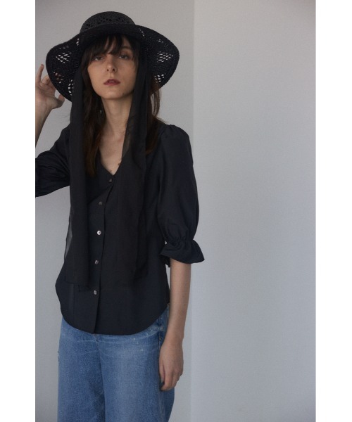 BLACK BY MOUSSY（ブラックバイマウジー）の「gather vneck
