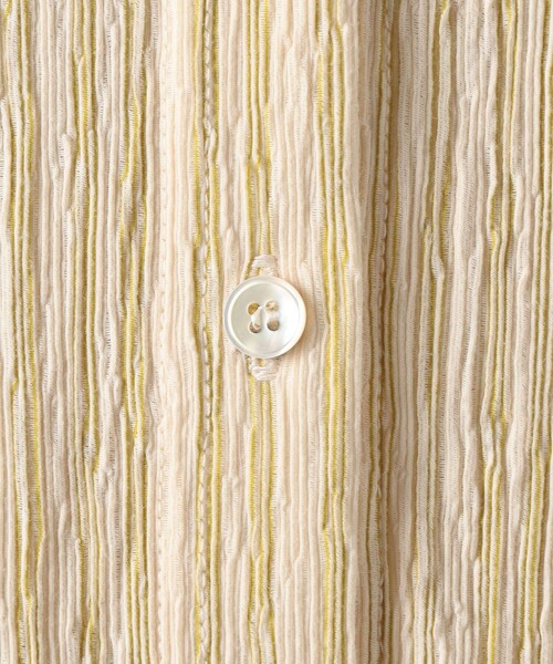 Steven Alan（スティーブンアラン）の「＜Steven Alan＞CRAPE STRIPE SHIRT/シャツ（シャツ/ブラウス・レディース・ダークグレー/イエロー/レッド・FREE）」の17枚目の写真