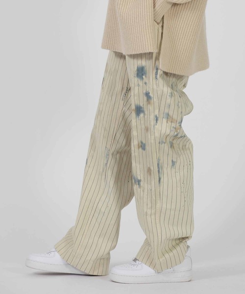 BOWWOW ストライプ チノパン BOW WOW（バウワウ）の「BOW WOW/COLA STRIPE TROUSERS/BW222