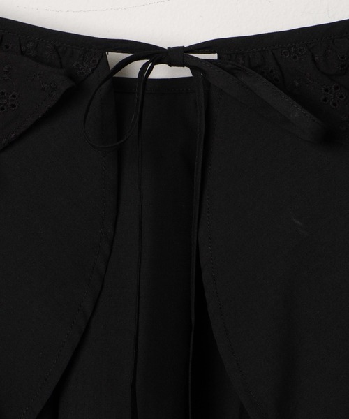 WEGO(ウィゴー)の「WEGO/コットンレース2wayボレロブラウス(シャツ/ブラウス・レディース・ブラック/ホワイト・FREE)」の21枚目の写真