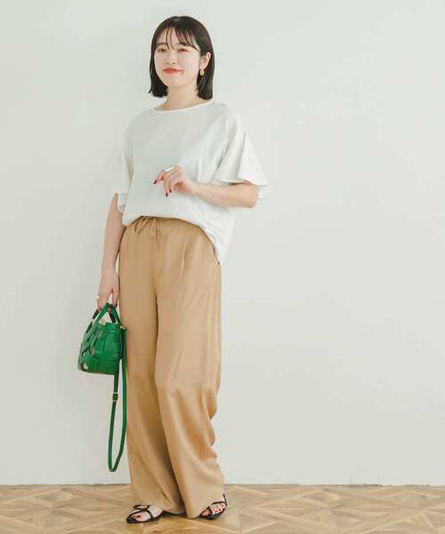 hana. ⭐️エンフォルド フレアプルオーバー　カットソー　現行タグ　近年 hana. ⭐️エンフォルド フレアプルオーバー カットソー 現行