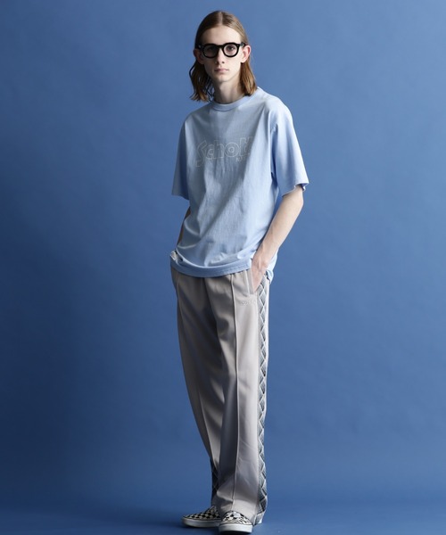 schott（ショット）の「Schott/ショット/SS T-SHIRT "BASIC LOGO"/ベーシックロゴ Tシャツ（Tシャツ/カットソー・メンズ・レッド/グリーン/グレー/ブラック/その他18/ホワイト系2・XL/L/M/2XL）」の7枚目の写真