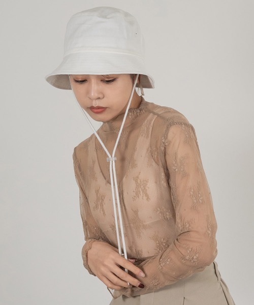 lawgy(ラウジー)の「see through lace tops(Tシャツ/カットソー・レディース・アイボリー/ベージュ/ピンクベージュ/ブラウン/カーキ系/ブルー系・FREE)」の9枚目の写真