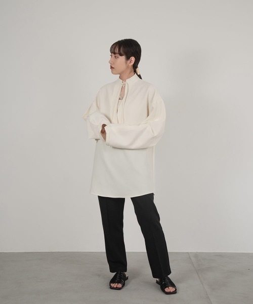 lawgy(ラウジー)の「see through lace tops(Tシャツ/カットソー・レディース・アイボリー/ベージュ/ピンクベージュ/ブラウン/カーキ系/ブルー系・FREE)」の14枚目の写真