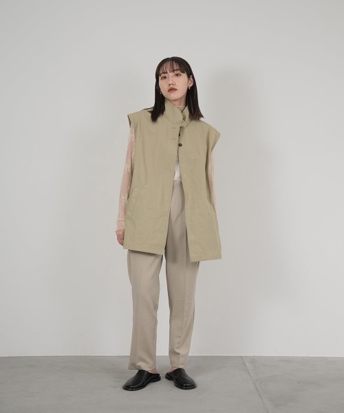 lawgy(ラウジー)の「see through lace tops(Tシャツ/カットソー・レディース・アイボリー/ベージュ/ピンクベージュ/ブラウン/カーキ系/ブルー系・FREE)」の7枚目の写真