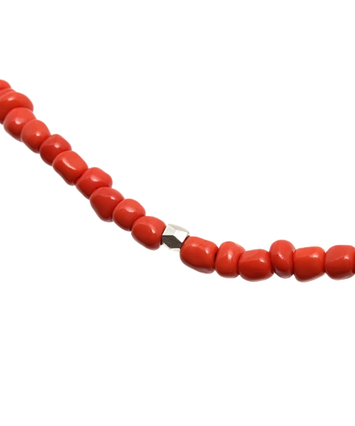 WEGO（ウィゴー）の「WEGO/ビーズロングネックレス（ネックレス・メンズ・レッド・FREE）」の3枚目の写真