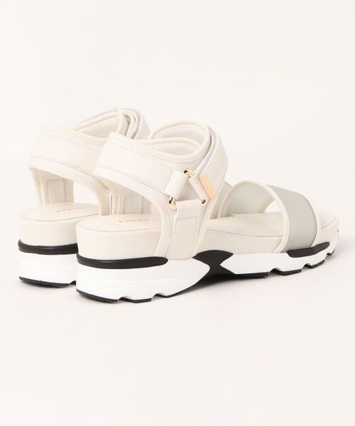 JELLY BEANS（ジェリービーンズ）の「スモークフィルムベルトスポーツサンダル(217-10282)JELLY BEANS(ジェリービーンズ)（サンダル・レディース・ホワイト/ブラック/ベージュ・M/L/S）」の18枚目の写真