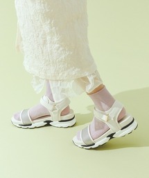 JELLY BEANS | スモークフィルムベルトスポーツサンダル(217-10282)JELLY BEANS(ジェリービーンズ)(サンダル)