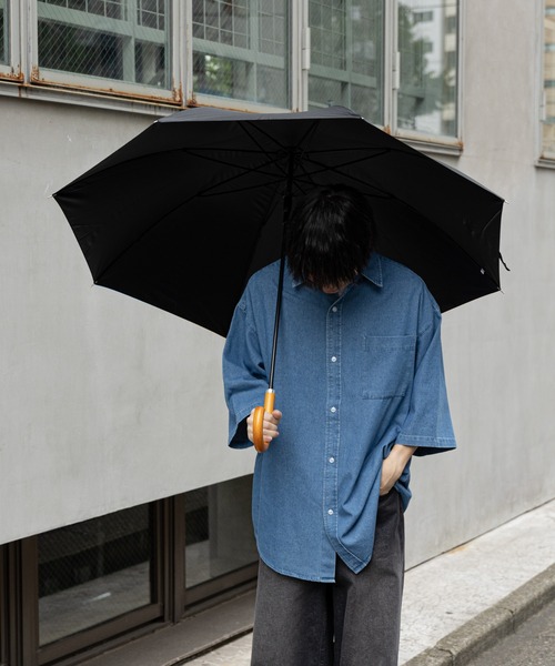 COLONY 2139（コロニートゥーワンスリーナイン）の「UV無地コーティング傘（長傘・メンズ・ダークグレー/ブラック/ネイビー・FREE）」の20枚目の写真