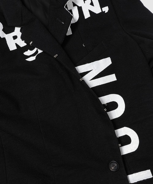 TAKAHIROMIYASHITATheSoloIst.（タカヒロミヤシタザソロイスト）の「right - left jacket.（テーラードジャケット・メンズ・ブラック・46/48）」の5枚目の写真