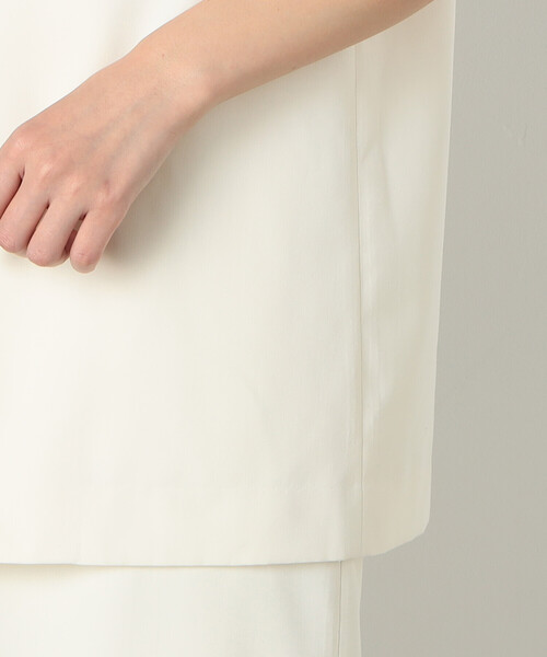 COMME CA ISM(コムサイズム)の「【セットアップ対応】ジレ(ベスト・レディース・オレンジ/キャメル/アイボリー・MEDIUM/LARGE)」の20枚目の写真