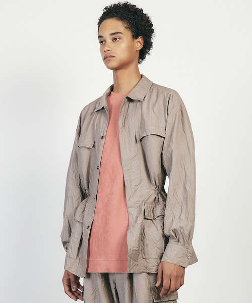 TROVE（トローヴ）の「TROVE トローヴ / LINEN/MICRO FIBER BLOUSON