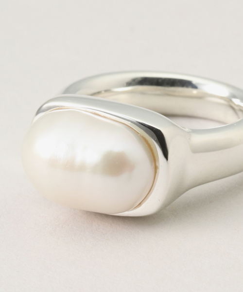 セール】【PLOW /プラウ】Pearl Ring（リング）｜VERMEIL par iena