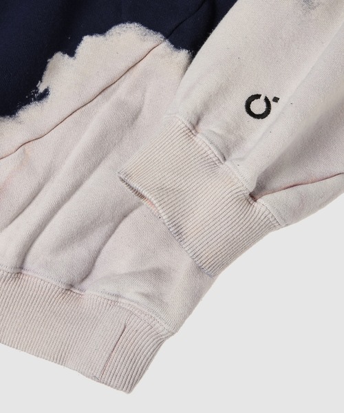 NOMA t.d.(ノーマティーディー)の「Hand Dyed Twist Sweat(スウェット・メンズ・ネイビー・3/2/4)」の5枚目の写真