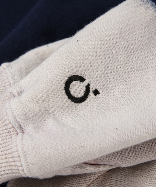 NOMA t.d.(ノーマティーディー)の「Hand Dyed Twist Sweat(スウェット・メンズ・ネイビー・3/2/4)」の6枚目の写真