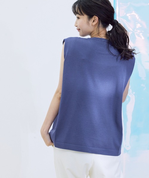 Jayro（ジャイロ）の「脇タックプルオーバー（Tシャツ/カットソー・レディース・ホワイト系その他/ブラック系その他/ブルー/ブラック・M）」の22枚目の写真