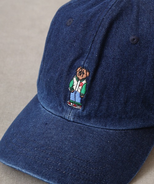 HYSTERICGLAMOUR BEAR刺繍 キャップ CAP ユニセックス セール】TESTIFY クマ刺繍キャップ カジュアル ユニセックス