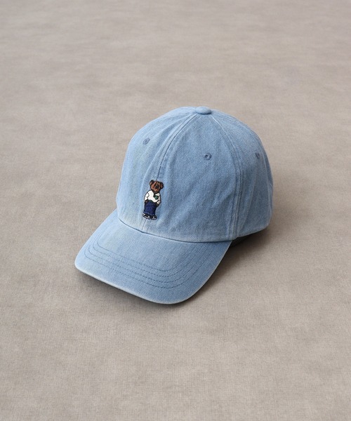 Polo Ralph Lauren デニム　ブルー キャップ　ポロベア　帽子 楽天市場】POLO RALPH LAUREN Wash Denim Polo Bear Cap / ポロ ラルフ