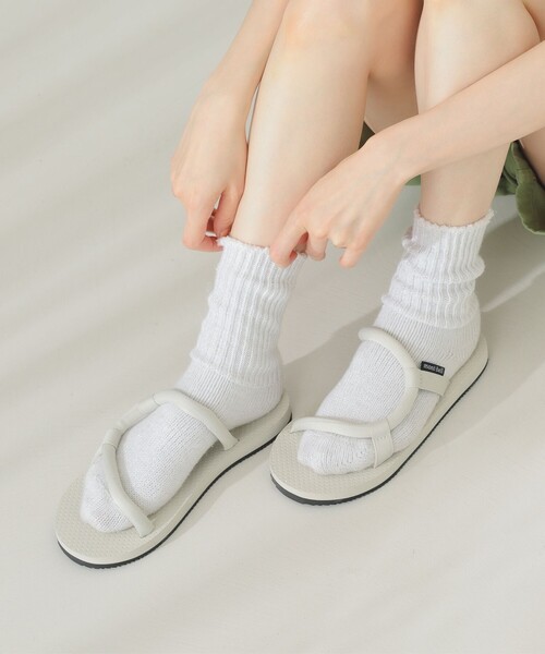 mont-bell(モンベル)の「mont-bell × B:MING by BEAMS / 別注 ソックオンサンダル (WOMEN) 23SS(サンダル・レディース・グレー系その他/インディゴブルー・XS/S)」の11枚目の写真