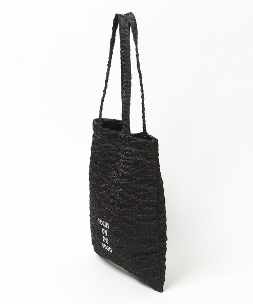 LOWRYS FARM(ローリーズファーム)の「ロゴトートBAG 965748(トートバッグ・レディース・シルバー/ブルー/アイボリー/ブラック/オレンジ/シルバー系その他/グリーン/シルバー系その他2/ブルー系その他・FREE)」の10枚目の写真