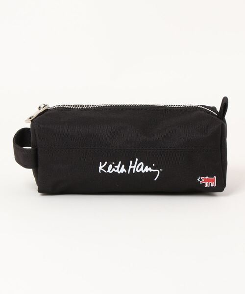 Keith Haring(キース・ヘリング)の「【 Keith Haring / キースへリング 】 アートプリント マルチ ペンケース(ステーショナリー・メンズ・グレー/グリーン/ブラック/ピンク・FREE)」の8枚目の写真