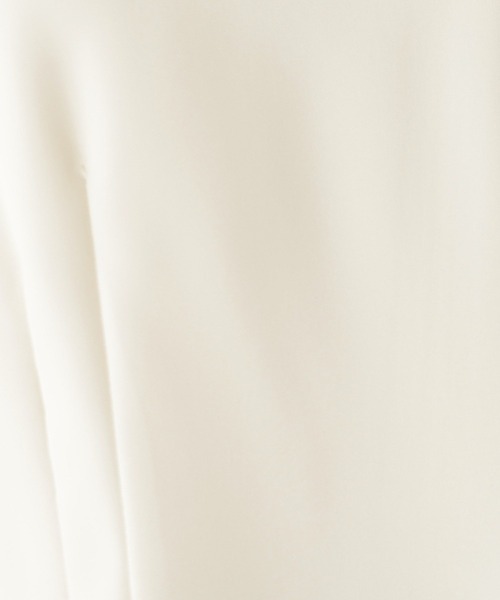 OPAQUE.CLIP（オペークドットクリップ）の「◆フレアスリーブペプラムブラウス【洗濯機洗い可】（シャツ/ブラウス・レディース・グリーン/ブラック/オフホワイト・42/36/38/40）」の16枚目の写真