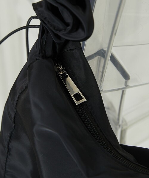 FREAK'S STORE（フリークスストア）の「限定展開　ギャザー ショルダーバッグ（ショルダーバッグ・レディース・オリーブ/ブラック/ナチュラル・ONE SIZE）」の18枚目の写真