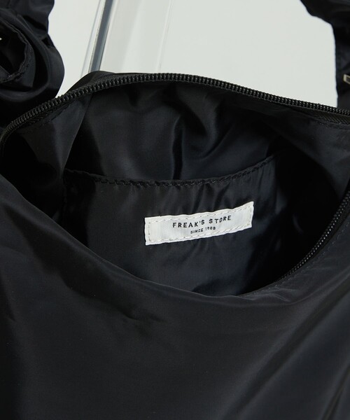 FREAK'S STORE（フリークスストア）の「限定展開　ギャザー ショルダーバッグ（ショルダーバッグ・レディース・オリーブ/ブラック/ナチュラル・ONE SIZE）」の19枚目の写真