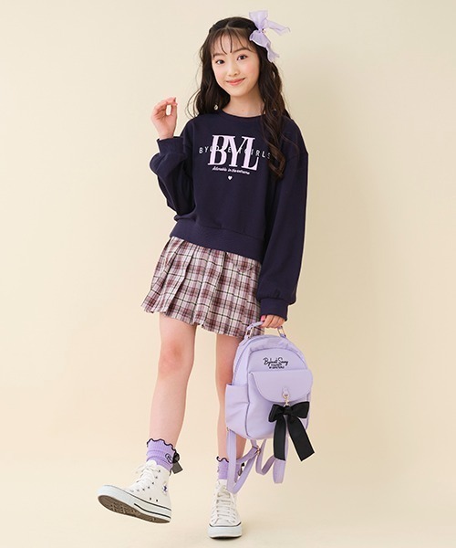 by LOVEiT(バイラビット)の「リボンリュック(バックパック/リュック・キッズ・ブラック/アイボリー/ラベンダー・FREE)」の20枚目の写真