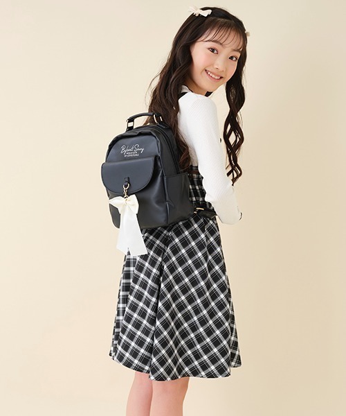 by LOVEiT(バイラビット)の「リボンリュック(バックパック/リュック・キッズ・ブラック/アイボリー/ラベンダー・FREE)」の19枚目の写真