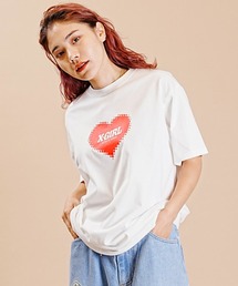【ムラサキスポーツ別注】X-GIRL/エックスガール ロゴTシャツ プリントTee 半袖Tシャツ  105232011037