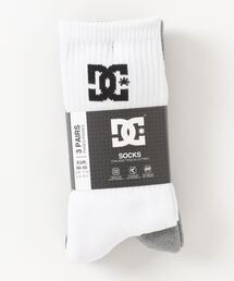 DC（ディーシー）の「DC SHOES SPP DC CREW 3PK / ディーシーシューズ DCクルー（ソックス/靴下・メンズ）」